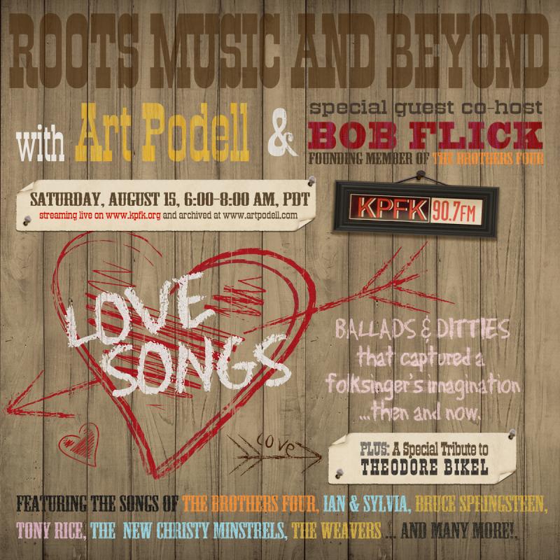 Love Songs with co-host Bob Flick