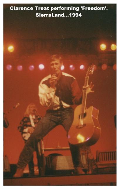 Clarence sings Freedom
